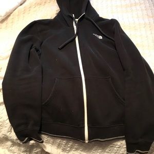 Zip up north face hoodie